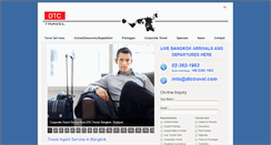 Desktop Screenshot of dtctravel.com